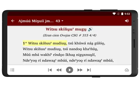 pantalla horizontal canto